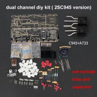 A60+ 400W Hifi Power Amplifier Board Two Channel Power Amp Board Kit (2SC945) Refers to Circuit for Accuphase