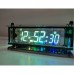 Wifi Clock Colorful VFD Clock Creative Desktop Clock with RGB Ambient Light Settable Time Zone