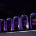 HamGeek IPS RGB Pseudo Glow Tube Clock Desktop Clock Creative Decoration with Aluminum Alloy Base
