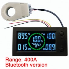 WLS-MVA050 400A LCD Display Coulometer with Bluetooth APP Current Voltage Power Electric Energy Meter