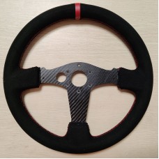 Simplayer 13" SIM Racing Wheel Steering Wheel (Frosted Surface) Replacement for Thrustmaster T300 Ferrari