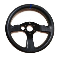 Simplayer 13" Racing Wheel Steering Wheel (Leather Surface) Replacement for Thrustmaster T300 Ferrari