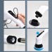 7 In 1 Electric Cleaning Brush Kit 25W Wireless Electric Scrub Brush Cleaning Tool with Telescopic Handle