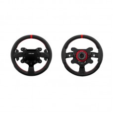 SIMAGIC 11.8" SIM GTS Steering Wheel RGB Racing Wheel with Leather Grip Single Paddle Shifter