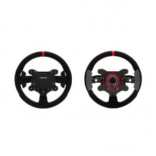 SIMAGIC 11.8" SIM GTS Steering Wheel RGB Racing Wheel with Single Paddle Shifter Grip for Alcantara