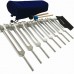8PCS Tuning Fork 126.22 & 136.10 & 141.27 & 194.18 & 172.06 & 210.42 & 221.23 & 272.20 for Teaching Aid