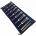 8PCS Tuning Fork 126.22 & 136.10 & 141.27 & 194.18 & 172.06 & 210.42 & 221.23 & 272.20 for Teaching Aid