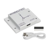 WHEELTEC N100 IMU Module w/ Metal Shell 9-Axis Attitude Sensor Magnetometer USB Serial Port Output