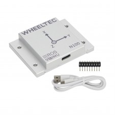 WHEELTEC N100 IMU Module w/ Metal Shell 9-Axis Attitude Sensor Magnetometer USB Serial Port Output