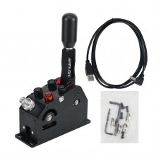 Simagic Q1 Sequential Shifter PC Racing Games SRS Sequential Shifter Gearshift USB Hand Brake 78cm