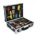 JW5001A 20PCS Fiber Optic Tools Fiber Optic Fusion Splicing Tool Kit w/ Case For Fiber Maintenance