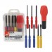 JW5001A 20PCS Fiber Optic Tools Fiber Optic Fusion Splicing Tool Kit w/ Case For Fiber Maintenance