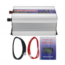 5000W Pure Sine Wave Power Inverter 24V to 220V for Household Appliances Solar Power System