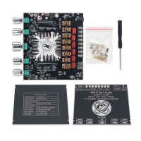 220W*2 + 350W BT5.1 Bluetooth Amplifier Kit 2.1 Channel Amplifier Power Board TPA3251D2 XY-S350H