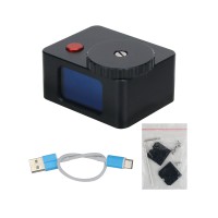 L301 Photography Light Meter Aluminum Alloy Exposure Meter Single Dial Camera Accessory Black