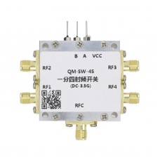 QM-SW-4S DC-3.5G RF Switch SP4T Switch with High Isolation and Low Insertion Loss