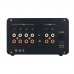 SA-1000 PJ MIAOLAI Hifi Audio Amplifier 4 Input 2 Output Electric Tube Stereo Preamplifier (Black)