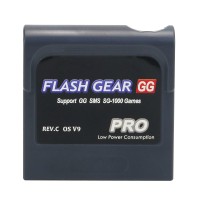 Original Grey Flash Gear Pro GG Power Saving Flash Cart Game Cartridge Card for Sega Game Gear GG