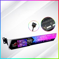 5V 2.2inch 30 Series Black LCD Display GPU Holder with 3pin Interface for Aida64 Software Real-time Monitor of Temperature