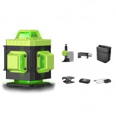 LFINE LLX-360-01 16-Line Green Light Self Leveling Laser Level with Touch Button for Wall Floor Tile