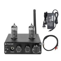 Heareal G3 200W Hifi Tube Amplifier Bluetooth Power Amp + Power Adapter + 3.5MM to Dual RCA Cable