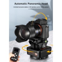 SOONPHO M-4 Panoramic Head Tripod Head for Cellphone Livestreaming GoPro Video Shooting