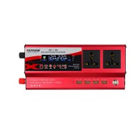 6000W Universal DC-AC Solar Power Inverter with Flowing Light Input DC 12V/24V Output AC 220V 50Hz