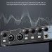 RK-22 Small External Sound Card USB Audio Interface Sound Card for Livestreaming Recording Karaoke