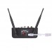 RK-211 Mixer Sound Card Micro 4-Channel Mixing Console with Wireless Microphones for Conference Show