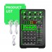 RK-H11 Pro Live Broadcast Sound Card Multi-Functional Live Mixer for Web Chat Recording Karaoke