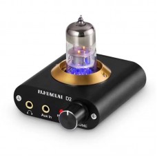 PJ MIAOLAI D2 Mini Electronic Tube Headphone Amplifier HiFi Preamplifier High Performance Headphone Power Amplifier