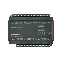 4PT100 Temperature 4AI Analog In 4AO Analog Out 8DI Digital In 6DO Digital Out Ethernet RS485 232 Version DAC Module