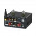 SMART03 Black Power Amplifier High Fidelity Decoding Preamplifier Bluetooth 5.1 Multi-functional Power Amplifier 100W