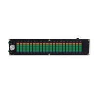 TZT U-15D Music Spectrum Equalizer Display LED Acrylic Shell Music Spectrum Equalizer with Built-in DSP