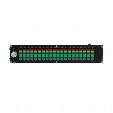 TZT U-15D Music Spectrum Equalizer Display LED Acrylic Shell Music Spectrum Equalizer with Built-in DSP