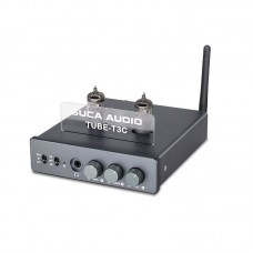 TUBE-T3C Audio Amplifier Bluetooth 5.1 Treble and Bass 2.1 Digital HiFi Power Amplifier Headphone Amplifier in One