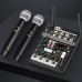 TZT R6 Pro Bluetooth Sound Card 4CH Mixer Recording Livestreaming Device with Cordless Microphones