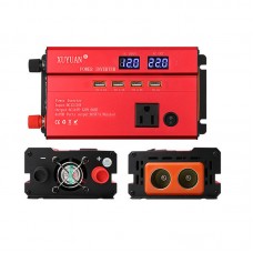 600W Power Inverter DC 12V 24V to 110V Vehicle Solar Power Inverter with LED Display US Socket