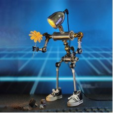 Robot-Shaped Ambient Light Cyberpunk Desktop Light E-sports Computer Decoration Ornaments Gift