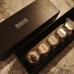 RGB Clock RGB Digital Clock E-sports Room Desktop Decoration Ambient Light (Wood Grain Base)