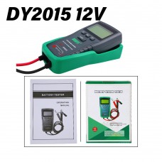 DY2015 12V Battery System Tester Multifunction Car Battery Tester for 12V Lead Acid Storage Battery