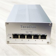 TeraDak 1000M Gigabit Switch 5 Port Switch (OCXO Version) Replacement for Netgear ProSAFE GS105E