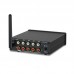 BOX-04 Audio Switcher Bluetooth 5.0 High Fidelity 1 In and 4 Out Lossless Audio Switcher with Gain Switch