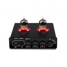 TUBE-T7 Headphone Amplifier 6J9 Electronic Tube Power Amplifier DAC Decoder Support Optical Fiber & Coaxial & RCA Input