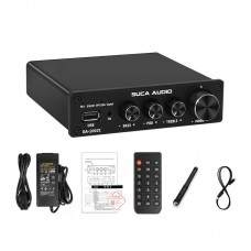 DA-1002C HiFi Digital Power Amplifier Support Bluetooth 5.0 & USB Flash Drive & Coaxial & Optical Fiber Input