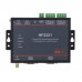 HF2221 Industrial Grade 2-Port Serial Server RS232/485/422 to Wifi/Ethernet w/ Rubber Wifi Antenna