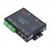 HF2221 Industrial Grade 2-Port Serial Server RS232/485/422 to Wifi/Ethernet w/ Rubber Wifi Antenna