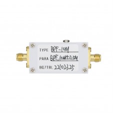 BPF-10M Band Pass Filter RF Bandpass Filter with SMA Interface for HAM Radio Users