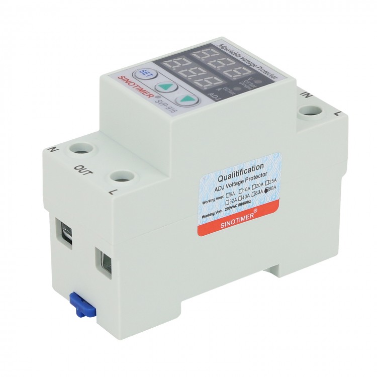 SVP-916 80A Over Voltage Protection Limit Current Dual Display ...