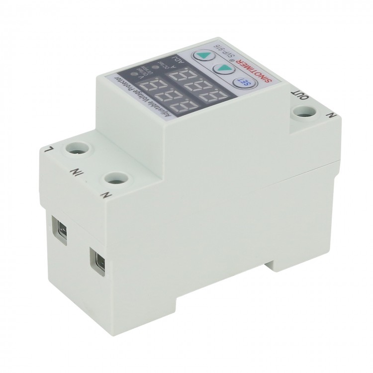SVP-916 80A Over Voltage Protection Limit Current Dual Display ...